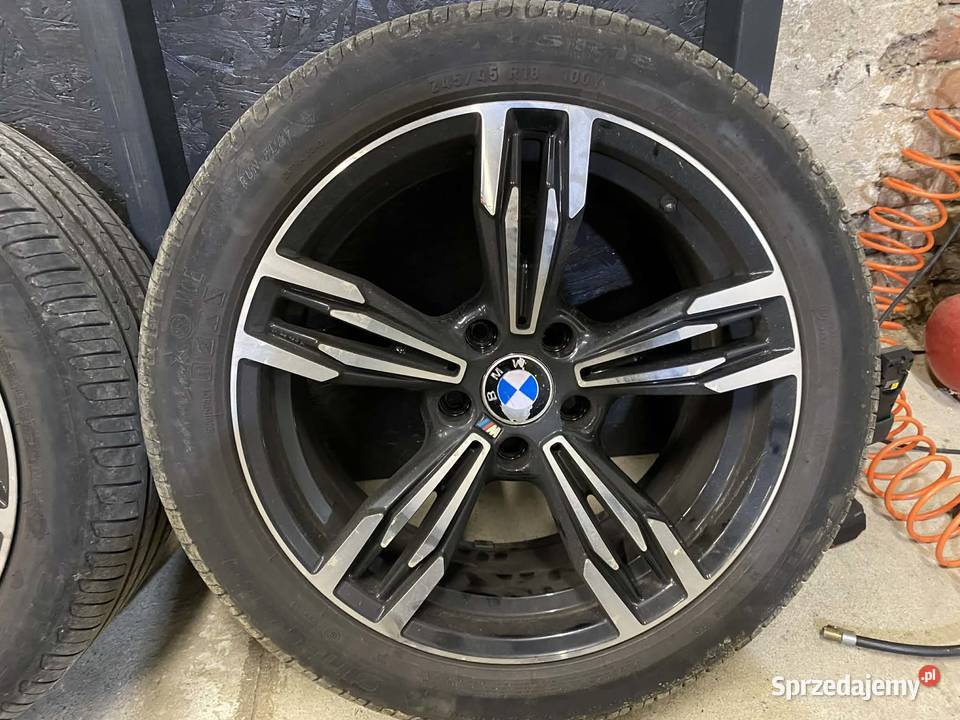 Oryginalne odlewane felgi aluminiowe BMW z Katowice sprzedam