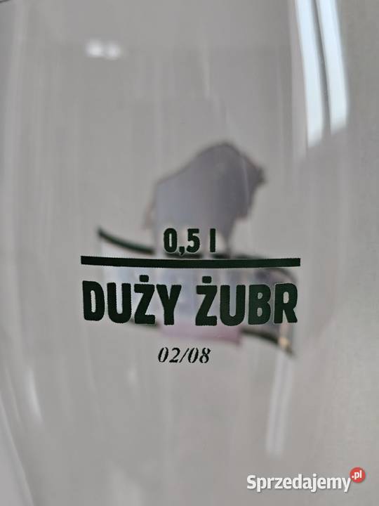 szklanka pokal kufel Żubr 05l Krosno