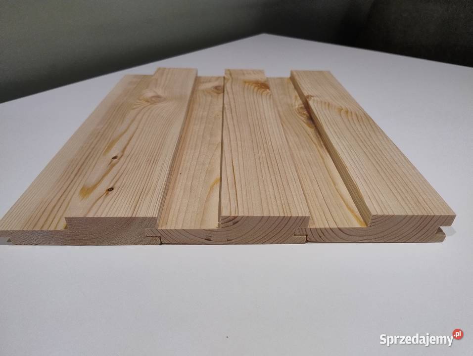 Deska elewacyjna sosnowa lamele podbitka wielkopolskie