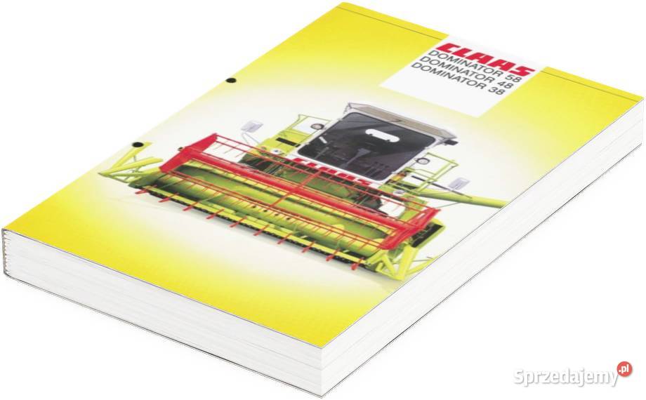 Claas Dominator 80 85 100 105 Instrukcja obsługi Szamotuły sprzedam