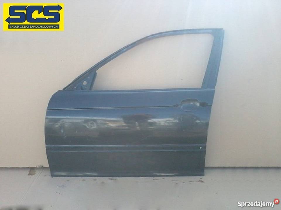 BMW SERIA 3 E46 DRZWI LEWE PRZEDNIE 9807 WYSYŁKA Karoseria Bieleń