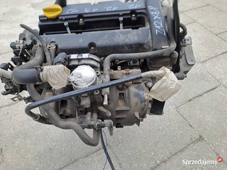 Opel Corsa D 12 16v silnik kompletny kod Z12XEP śląskie Jastrzębie-Zdrój