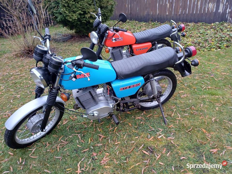 MZ ETZ 250 2 SZTUKI jedna z oc i pt MZ Bieruń sprzedam