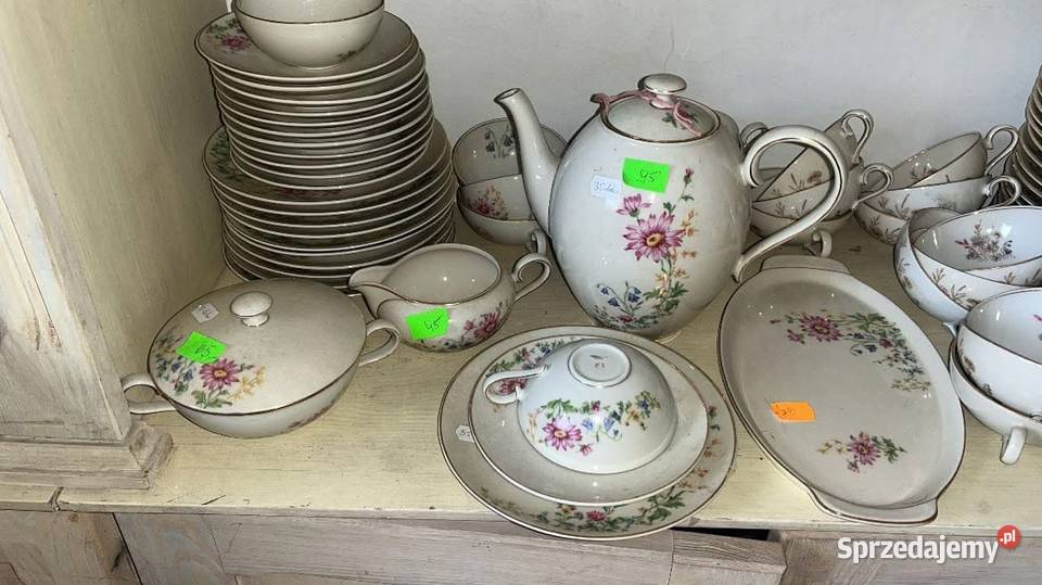 Dzbanek Royal Ivory Bohemia Łączka na porcelanie pomorskie sprzedam