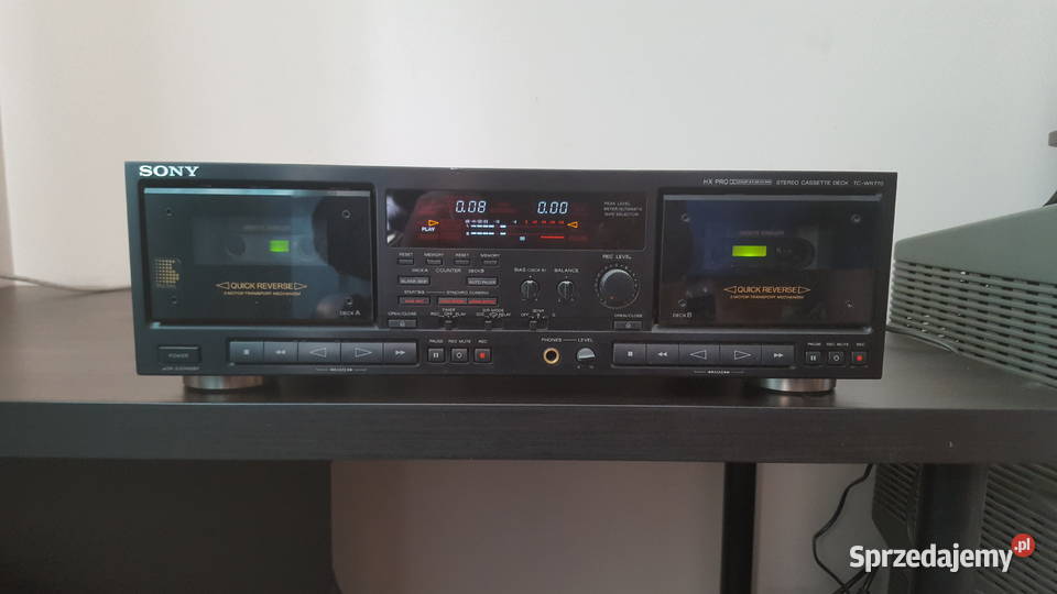 SONY STEREO CASETTE DECK TCWR770