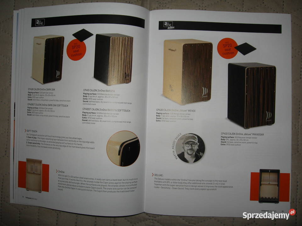 Schlagwerk catalog 20222023 katalog instrumentów Kępice sprzedam