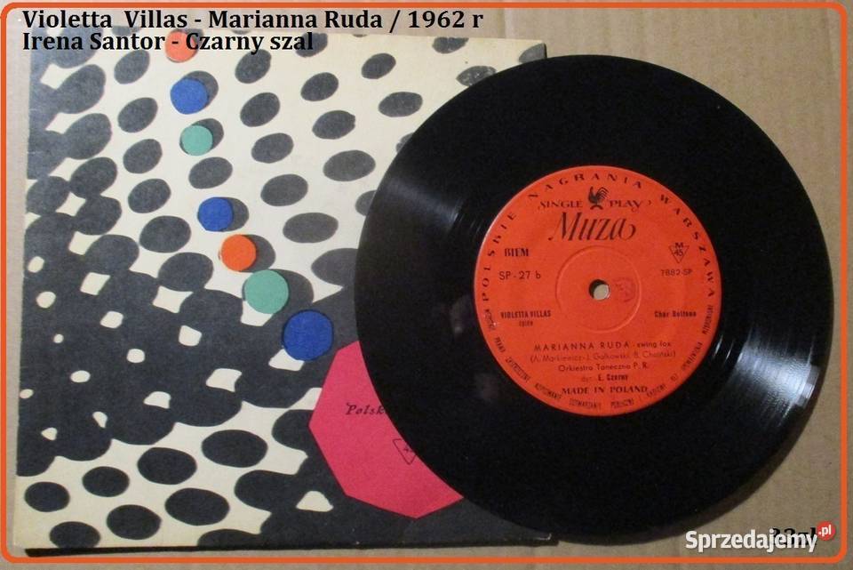 Violetta Villas Marianna RudaCzarny szal Irena płyta winylowa Łódź