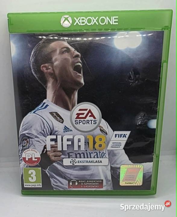 Gra Fifa 18 Xbox One sportowe Elbląg