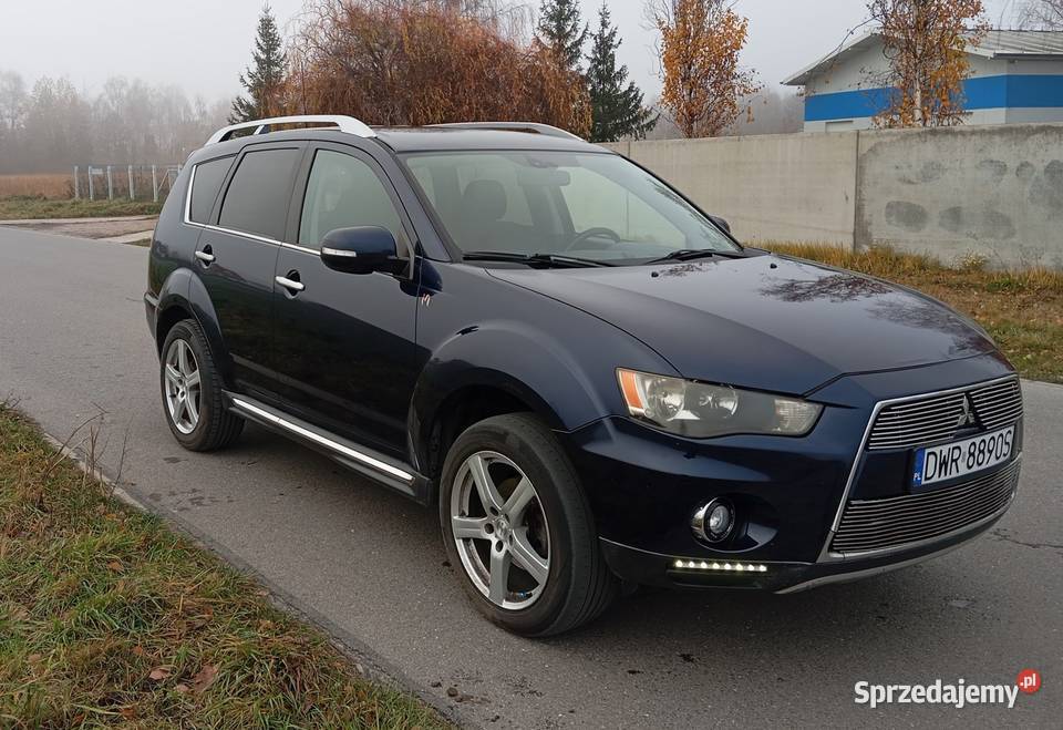Sprzedam Mitsubishi Outlander 2 welurowa tapicerka Wrocław