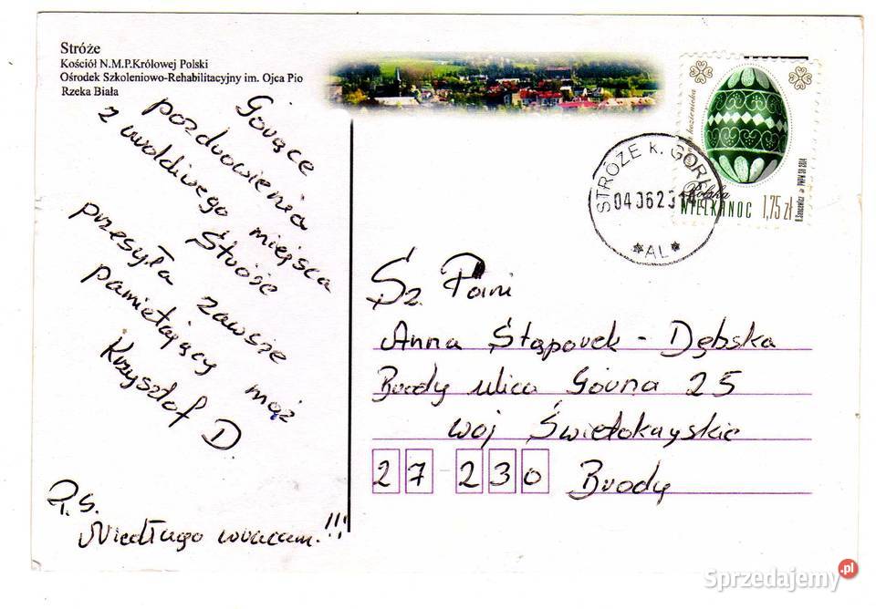 STRÓŻE POCZTÓWKA WIELOWIDOKOWA Krynki