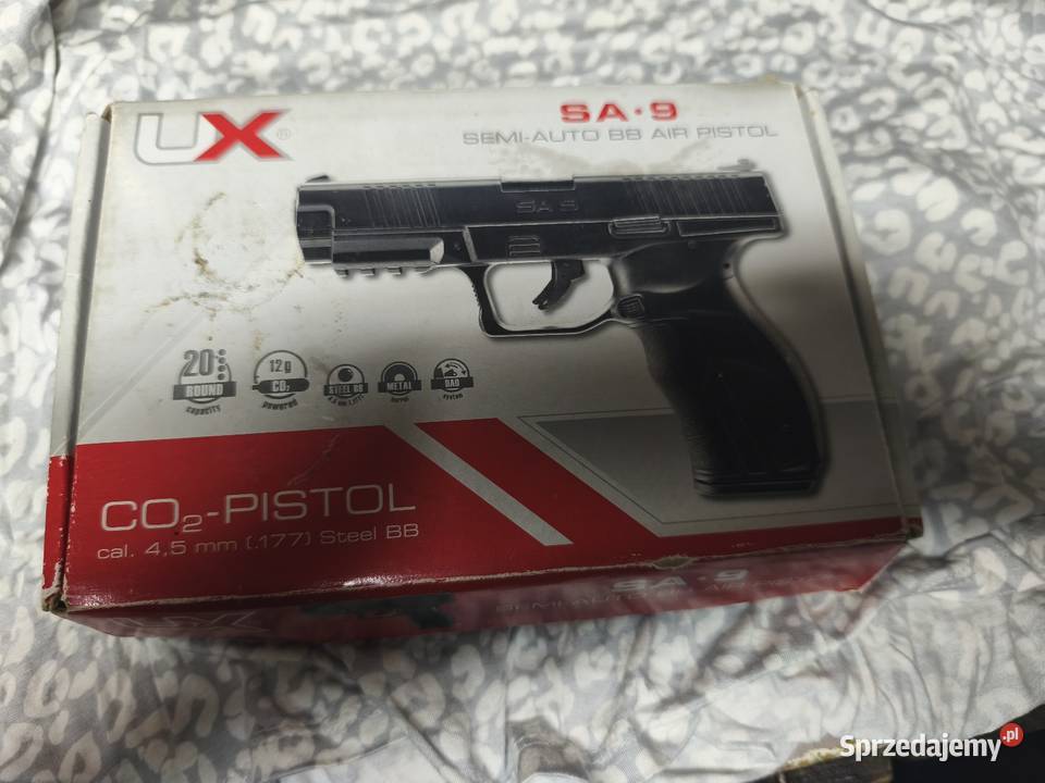 Wiatrówka Umarex AS9 replika Glock 17 BlowBack Poręby