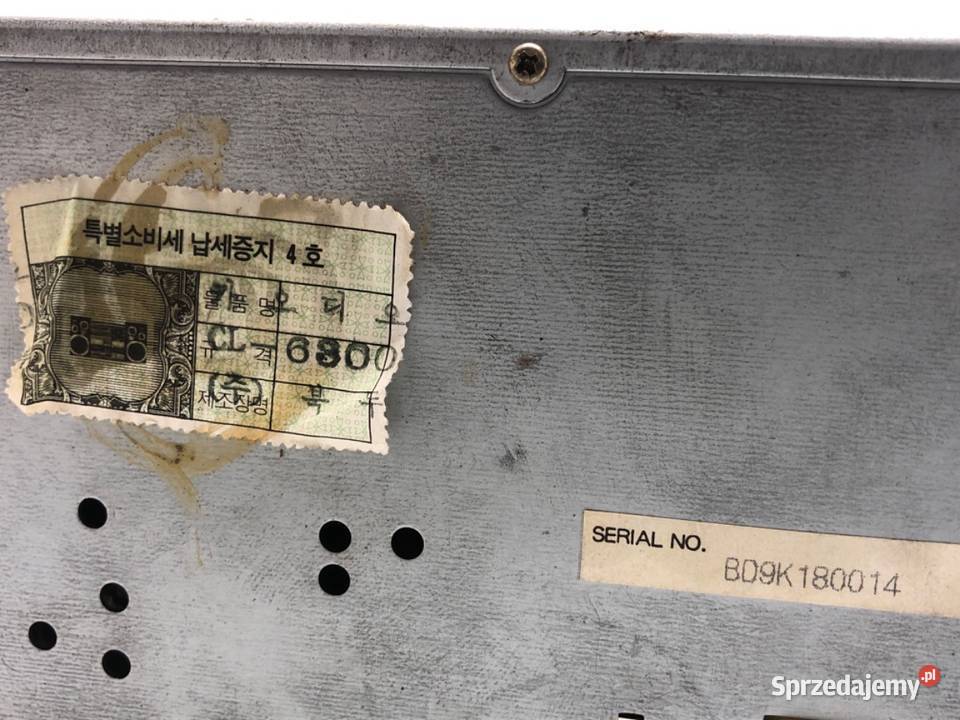 RADIO SSANGYONG CHAIRMAN 8910011751 ODTWARZACZ podkarpackie