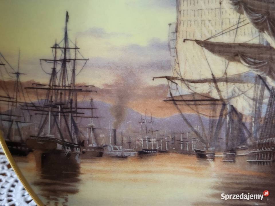 Franklin porcelain kolekcjonerski talerz Gdańsk