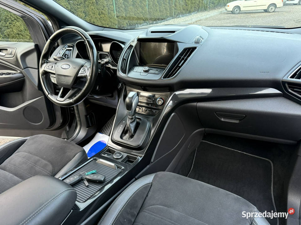 Ford Kuga Śliczna Lift Full STLine 4x4 AWD II serwisowany w ASO Ford łódzkie Opoczno