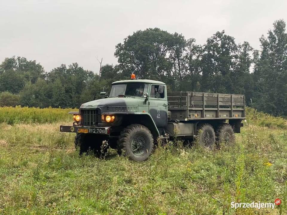 Ural 375 D Wojskowy mazowieckie