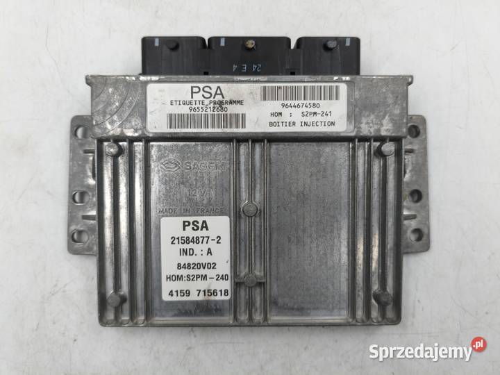 Sterownik Silnika Citroen C5 18 16v 6FZ osobowe Wyszków
