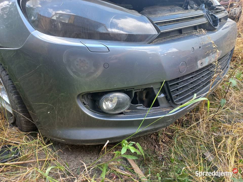 Volkswagen Golf 6 Zderzak belka pas lampy Zderzaki