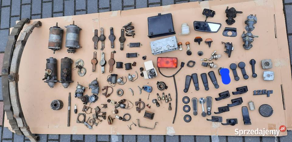 Kołpaki dekle zaślepka felgi Fiat 126p inne Fiat Motoryzacja wielkopolskie Plewiska