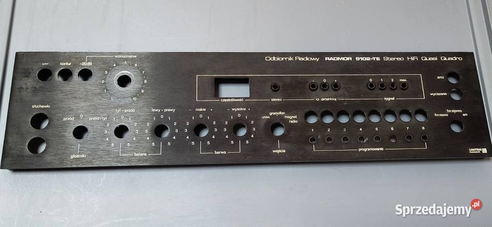 Radmor 5102 TE panel front Gdańsk