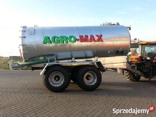 Beczkowóz wóz asenizacyjny tandem agro Rogóźno