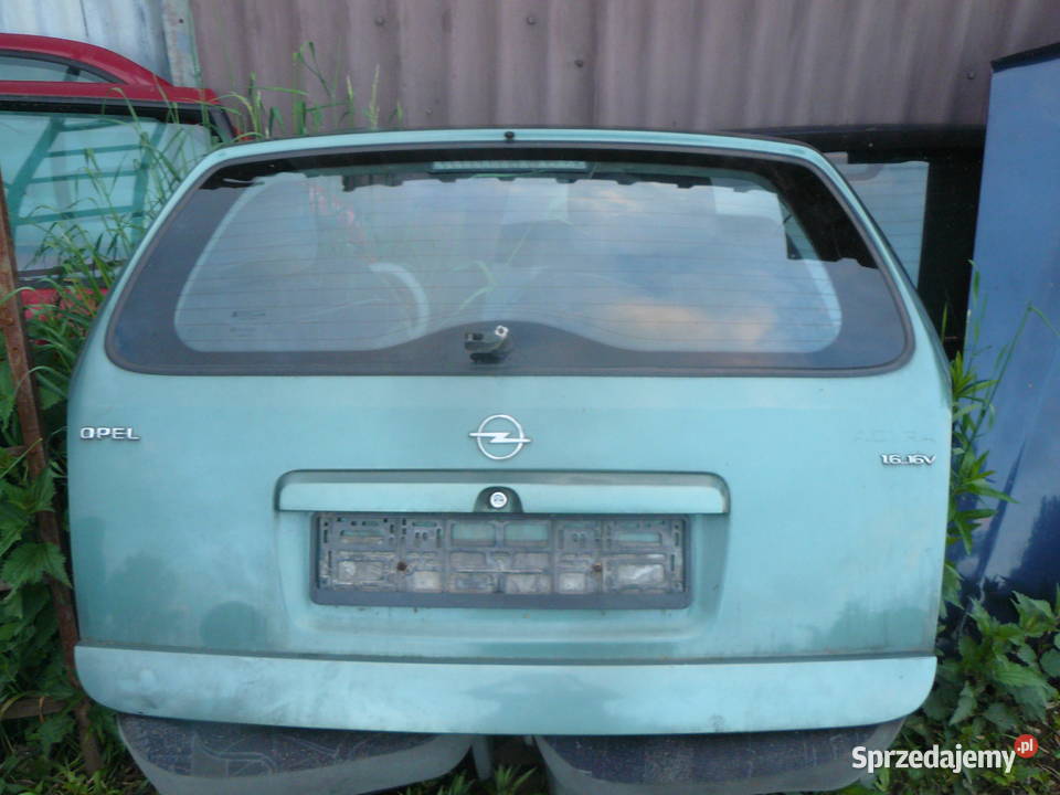 Klapa tylna Opel Astra G II kombi 9809 oliwkowa osobowe Kraków