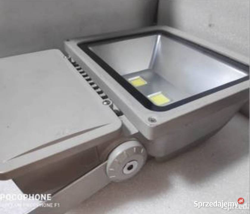 Naświetlacz led 100W szary Gliwice