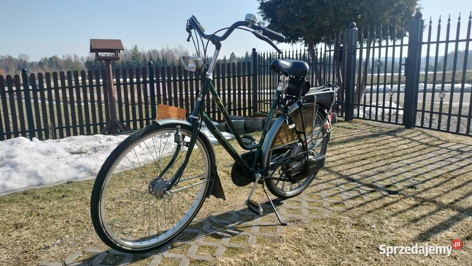 Holenderski rower spalinowy z silnikiem Sachs Brodnica