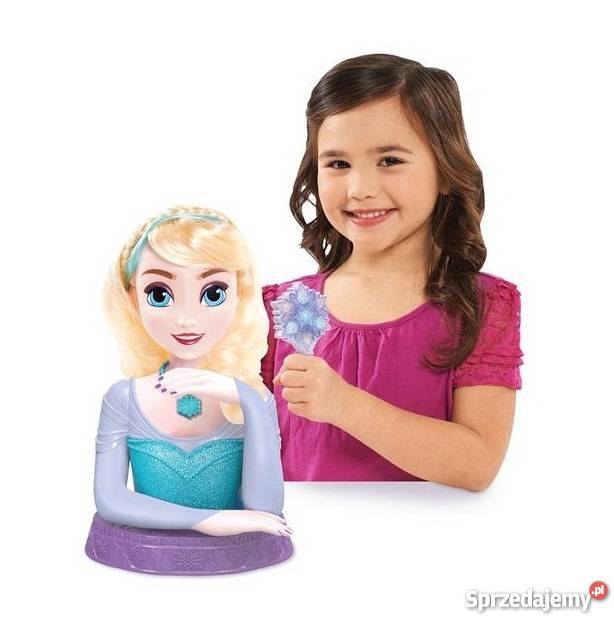 Frozen Kraina Lodu Deluxe głowa do czesania Dla Dziecka