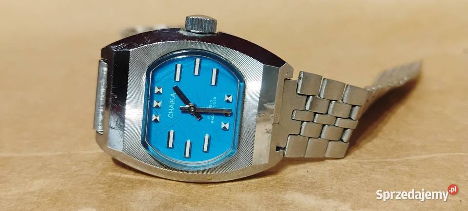 Zegarek Damski Czajka 17 JEWELS Niebieska Opole