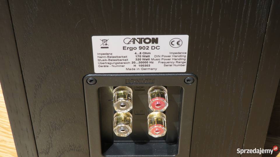 CANTON ERGO 902 DC NOWOCZESNOŚĆ I KLASYKA Wrocław