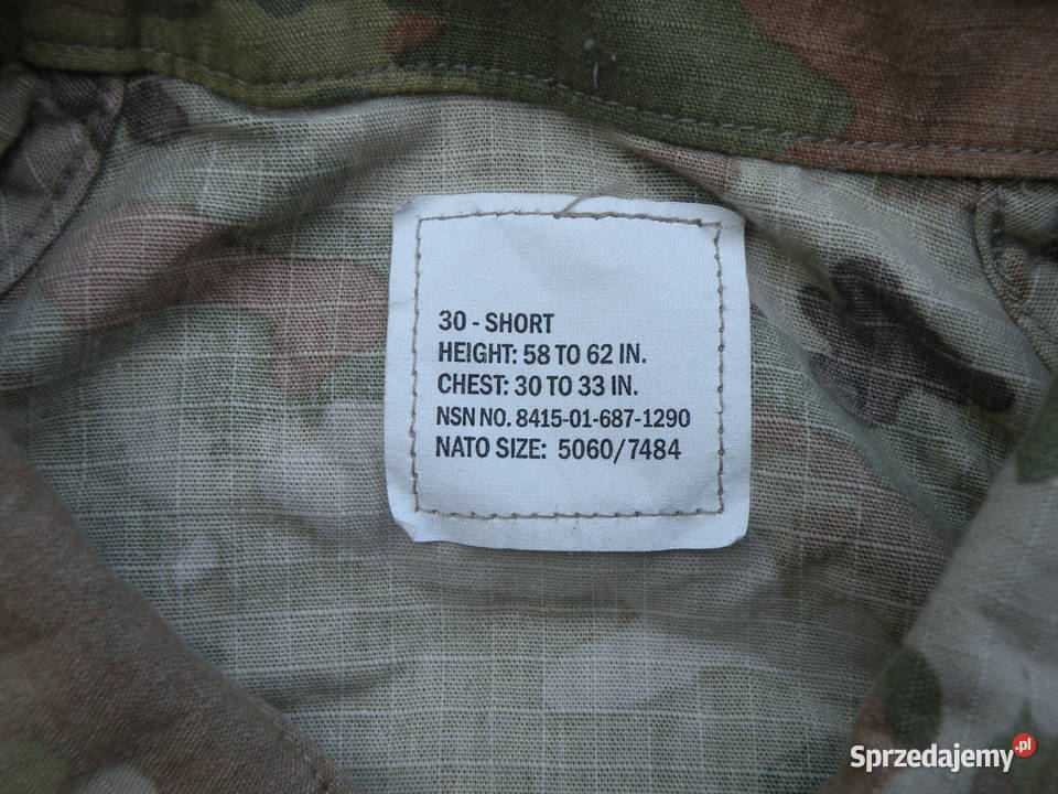 Bluza IHWCU multicam ocp 30 short Wrocław