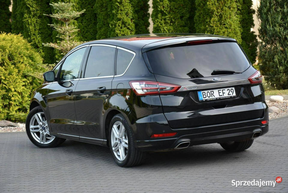 Ford S 7foteli Full Led Radar Navi Sóry Panorama nieuszkodzony Ostrów Mazowiecka