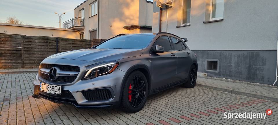 MercedesBenz GLA 45 AMG 4Matic Panorama Dach odtwarzacz DVD Toruń