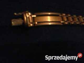 Złota bransoleta Świebodzice