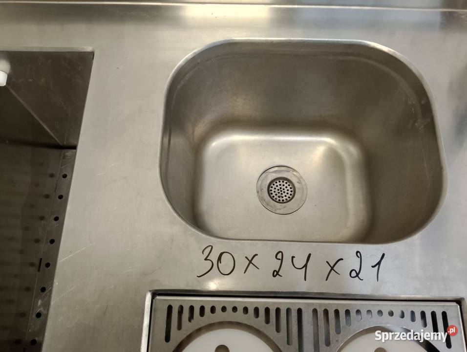 Stacja barmańska z ociekaczem 239x60 20 półki Wrocław