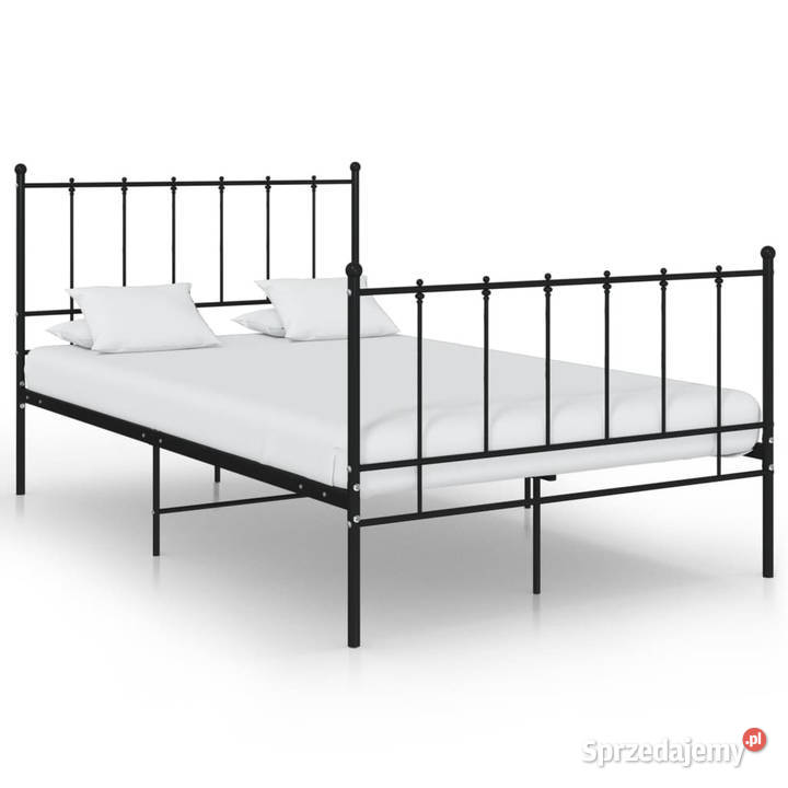Łóżko Metalowe Czarne Rama Łóżka Ze Stelażem 120 125cm Warszawa sprzedam