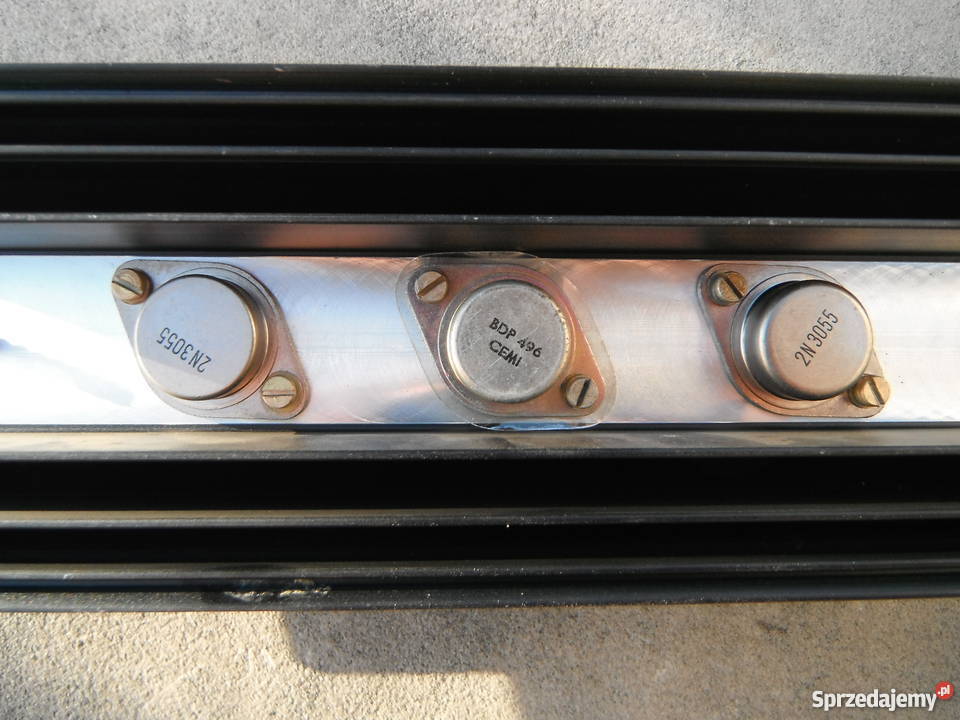 Radiator profil aluminiowy A4240 3 tranzystory Chlewiska