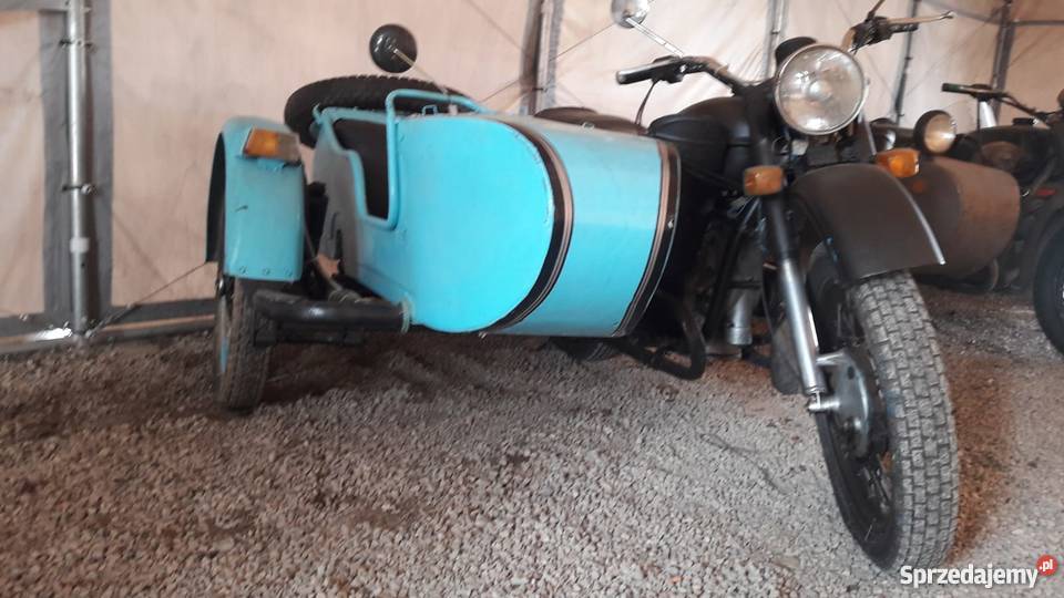 Ural M 67 motocykl z koszem nie K 750 dniepr MT czarny podkarpackie Tarnobrzeg