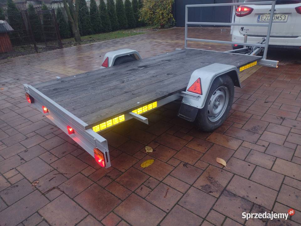 Przyczepa przyczepka laweta Niewiadów N126N Do samochodów osobowych Zduńska Wola
