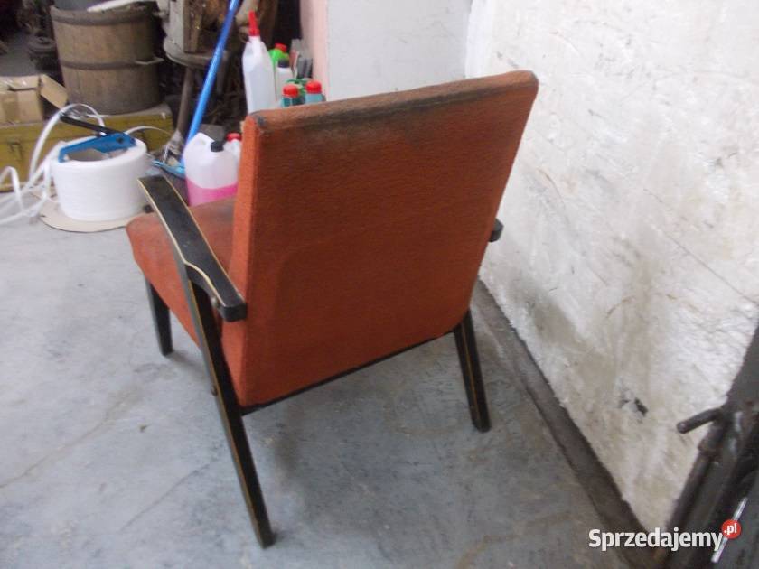 Stary fotel PRL vintage pro Puchała śląskie Bielsko-Biała