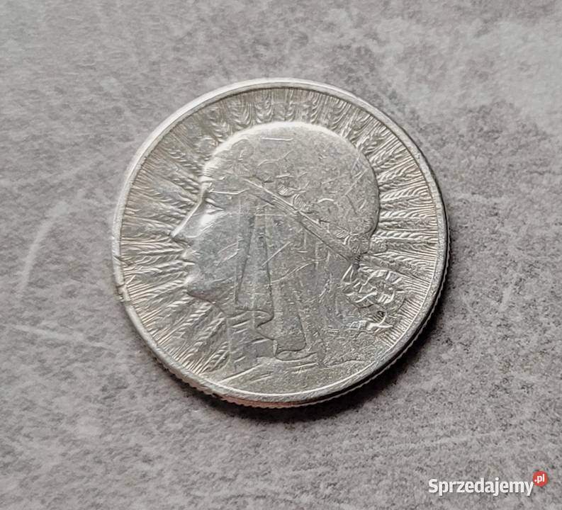 140 POLSKA II RP srebro 2 Złote 1934 r Głowa Kolekcje Wola Kruszyńska sprzedam