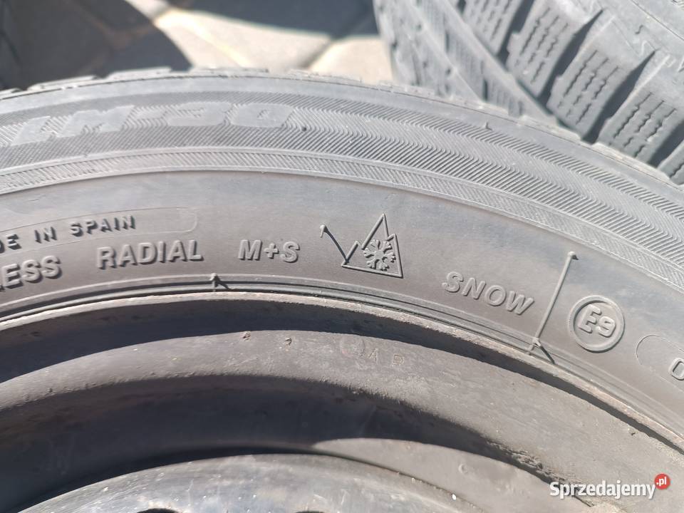 4x felga stalowa 55Jx14 ET45 4x opona zimowa sprzedam