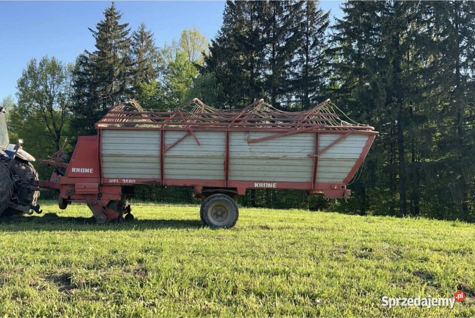 Przyczepa samozbierajaca KRONE Szczuczyn sprzedam