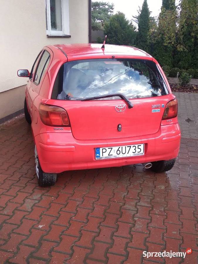 Toyota yaris 13 manualna Yaris wielkopolskie Poznań