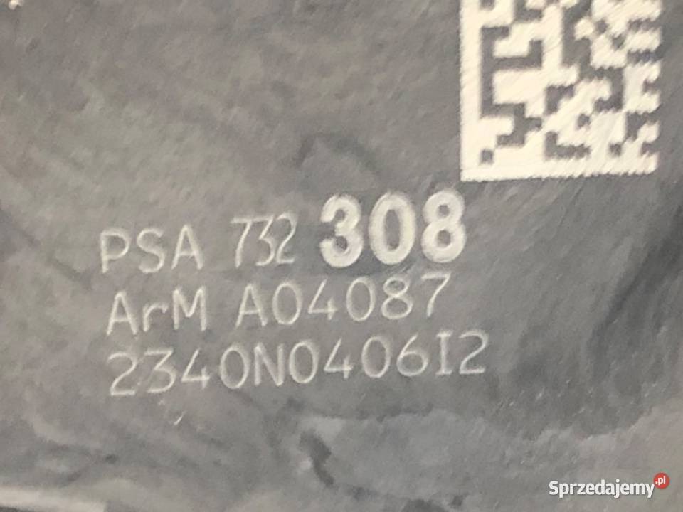 ZAMEK DRZWI PRAWY PRZÓD CITROEN C3 II Hatchback osobowe