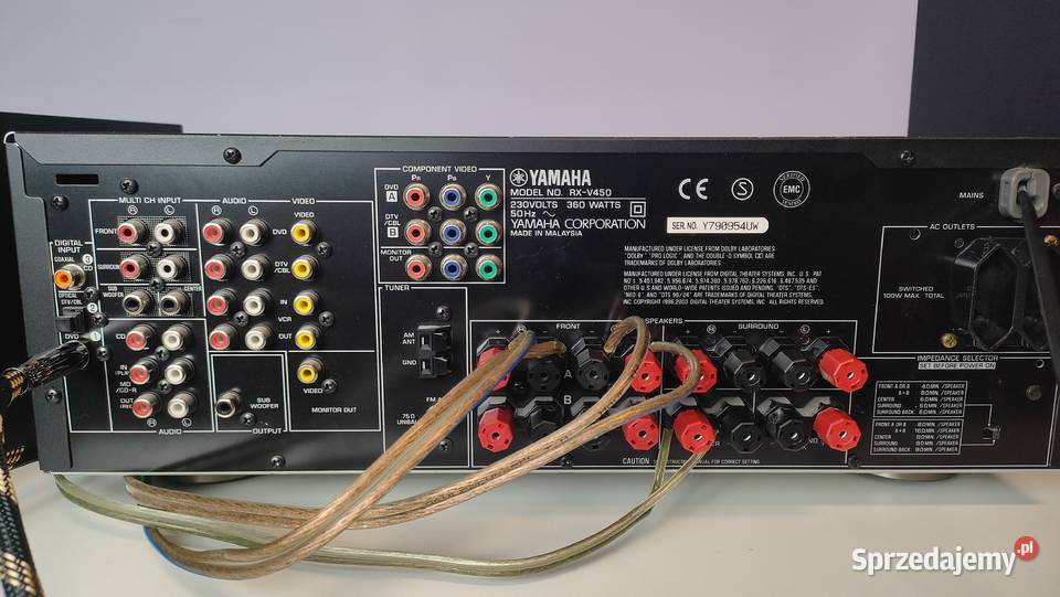 Amplituner 51 Yamaha RXV450 Natural Sound RDS Rypin
