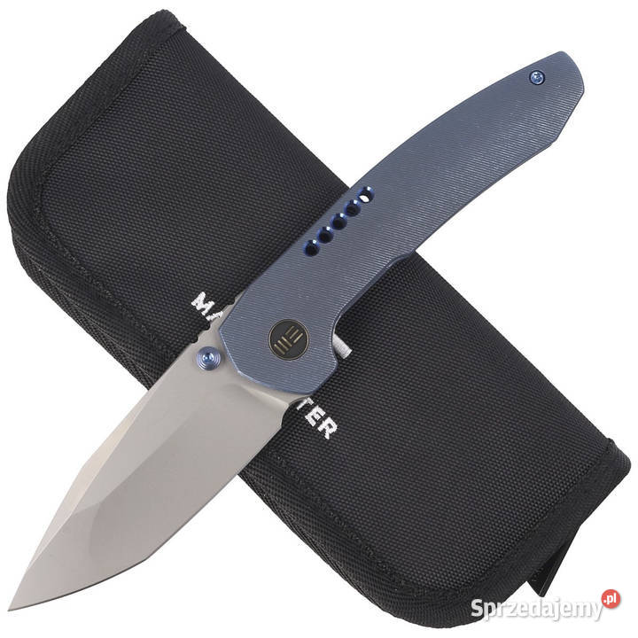 Nóż składany WE Knife Trogon Blue Titanium Warszawa