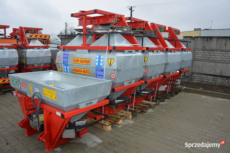 Rozsiewacz do nawzów GRASSROL OCYNKKWASÓWKA 600 nieuszkodzony łódzkie Rawa Mazowiecka