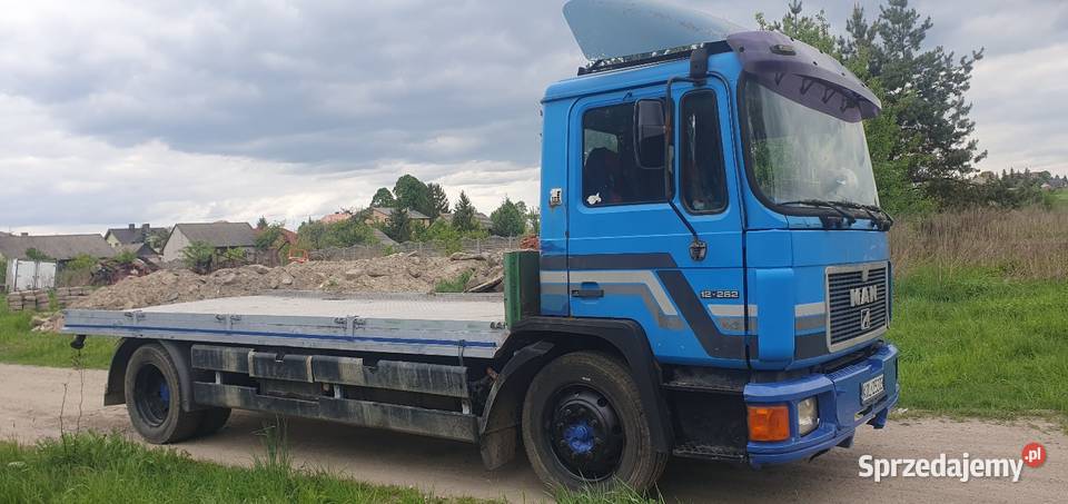 MAN 12262 Blokada mostu Zarzecze sprzedam