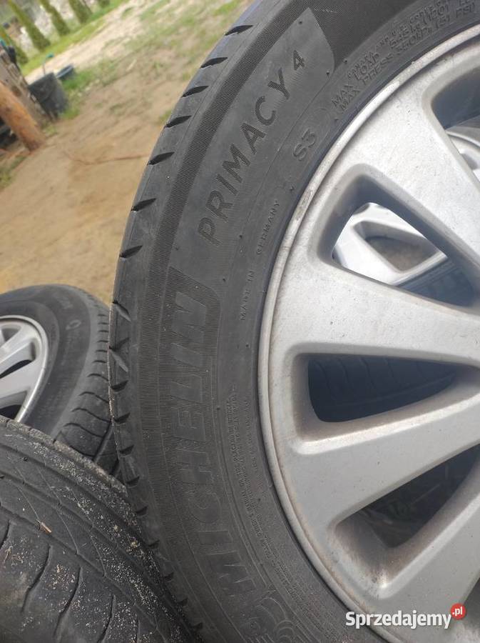 Alufelgi Volvo V50 S40 z oponami Michelin Rzeszów